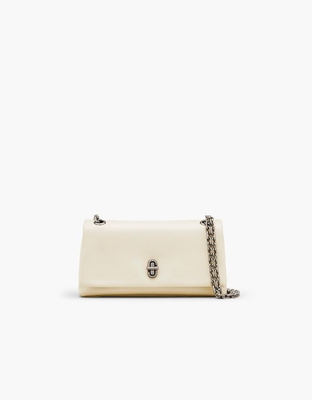 The Dual Chain Mini Bag white